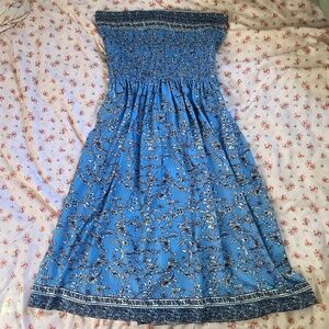 Coastal Strapless Dress